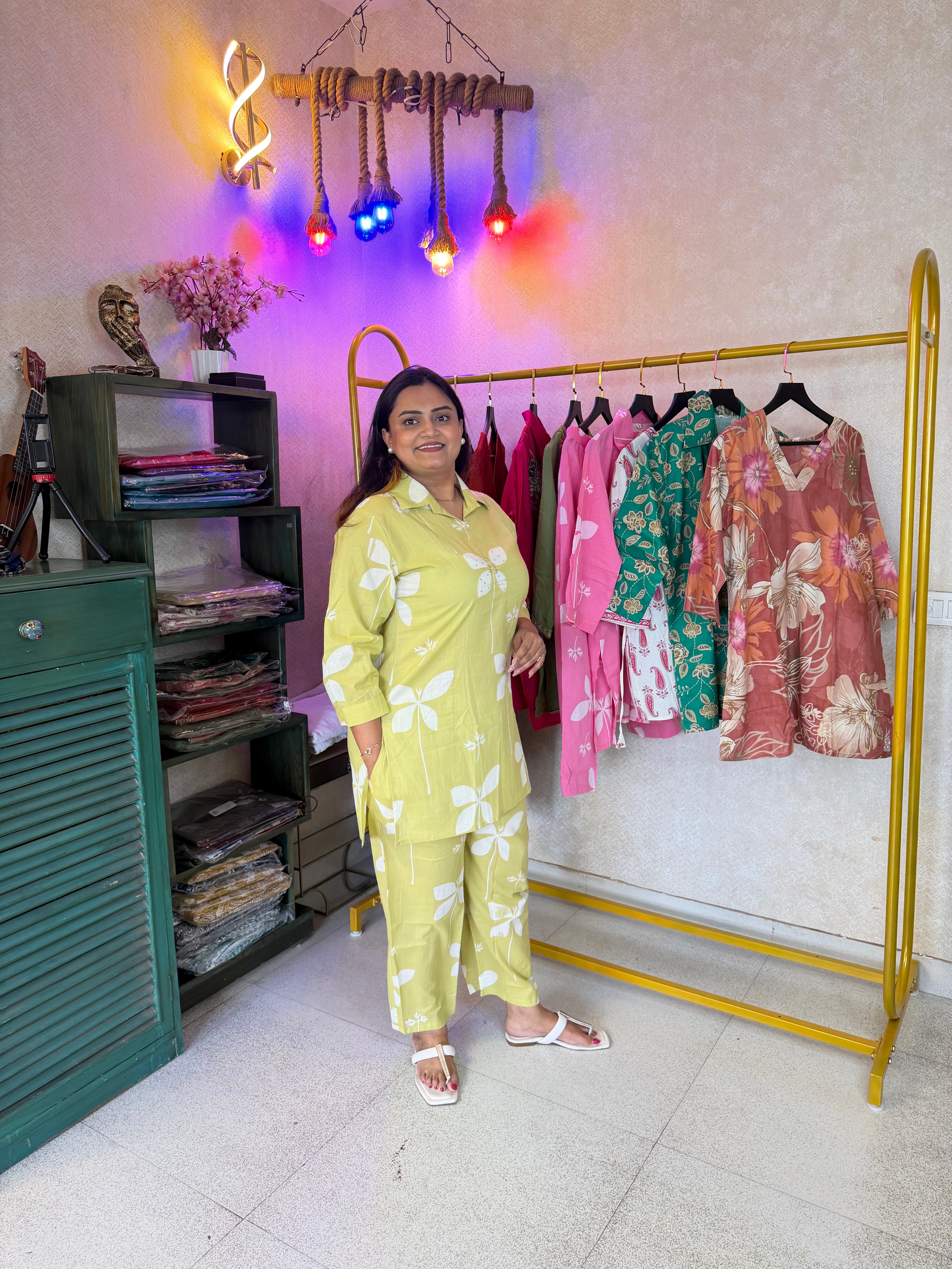 “Pankhuri” Floral 2-piece set