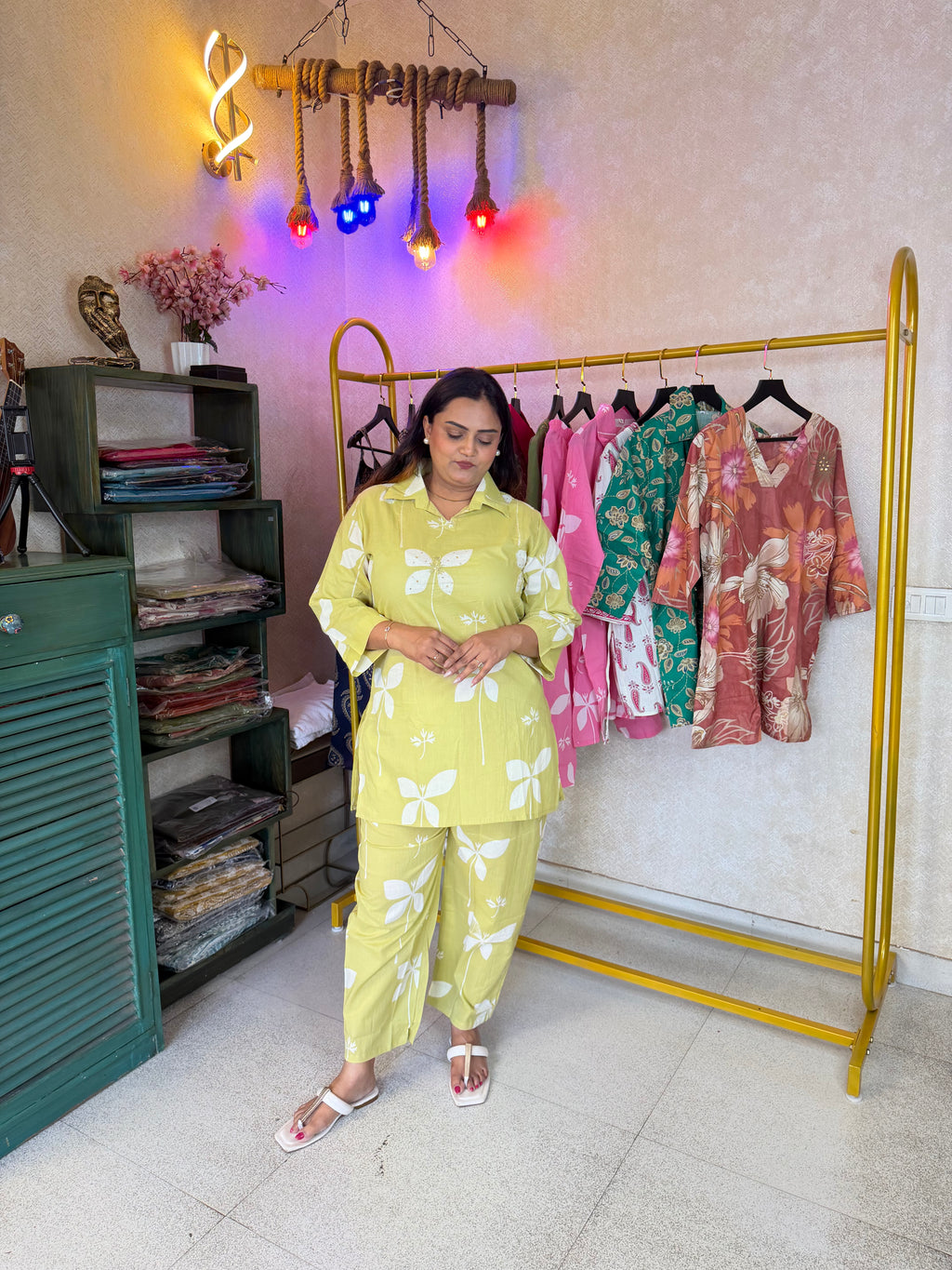 “Pankhuri” Floral 2-piece set