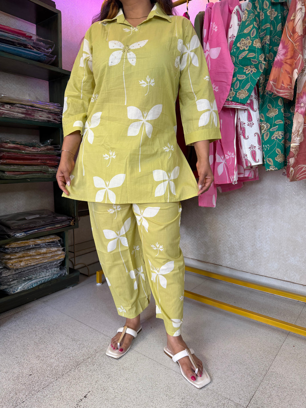 “Pankhuri” Floral 2-piece set