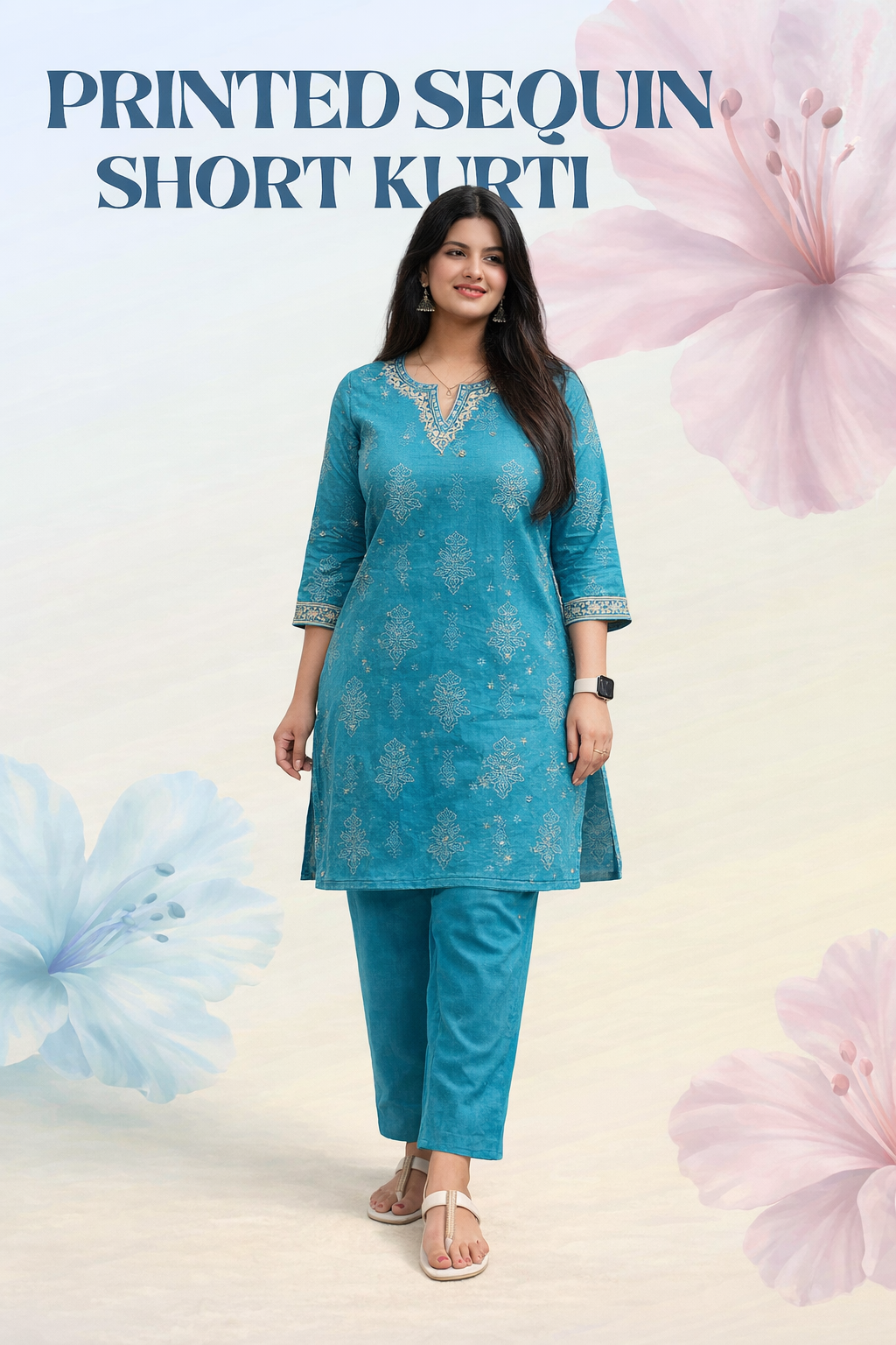 “Vani” 3-piece set with dupatta