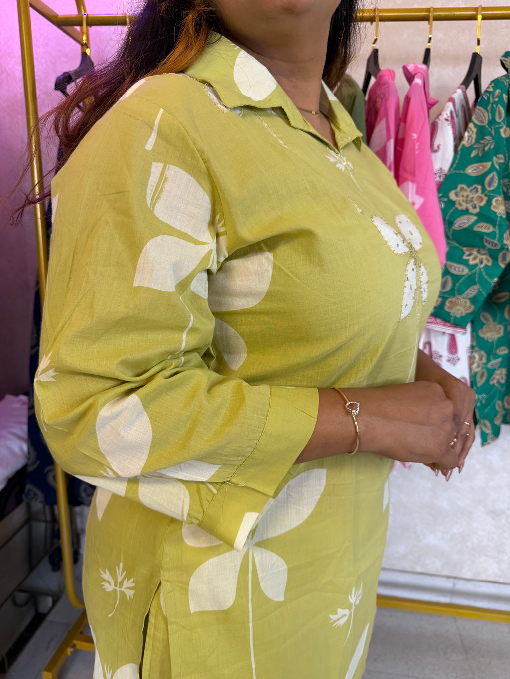 “Pankhuri” Floral 2-piece set