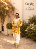 “Modern Basanti” Farshi Salwar Set