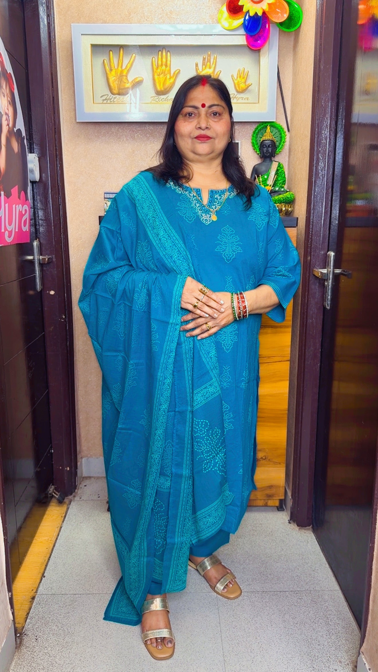 “Vani” 3-piece set with dupatta