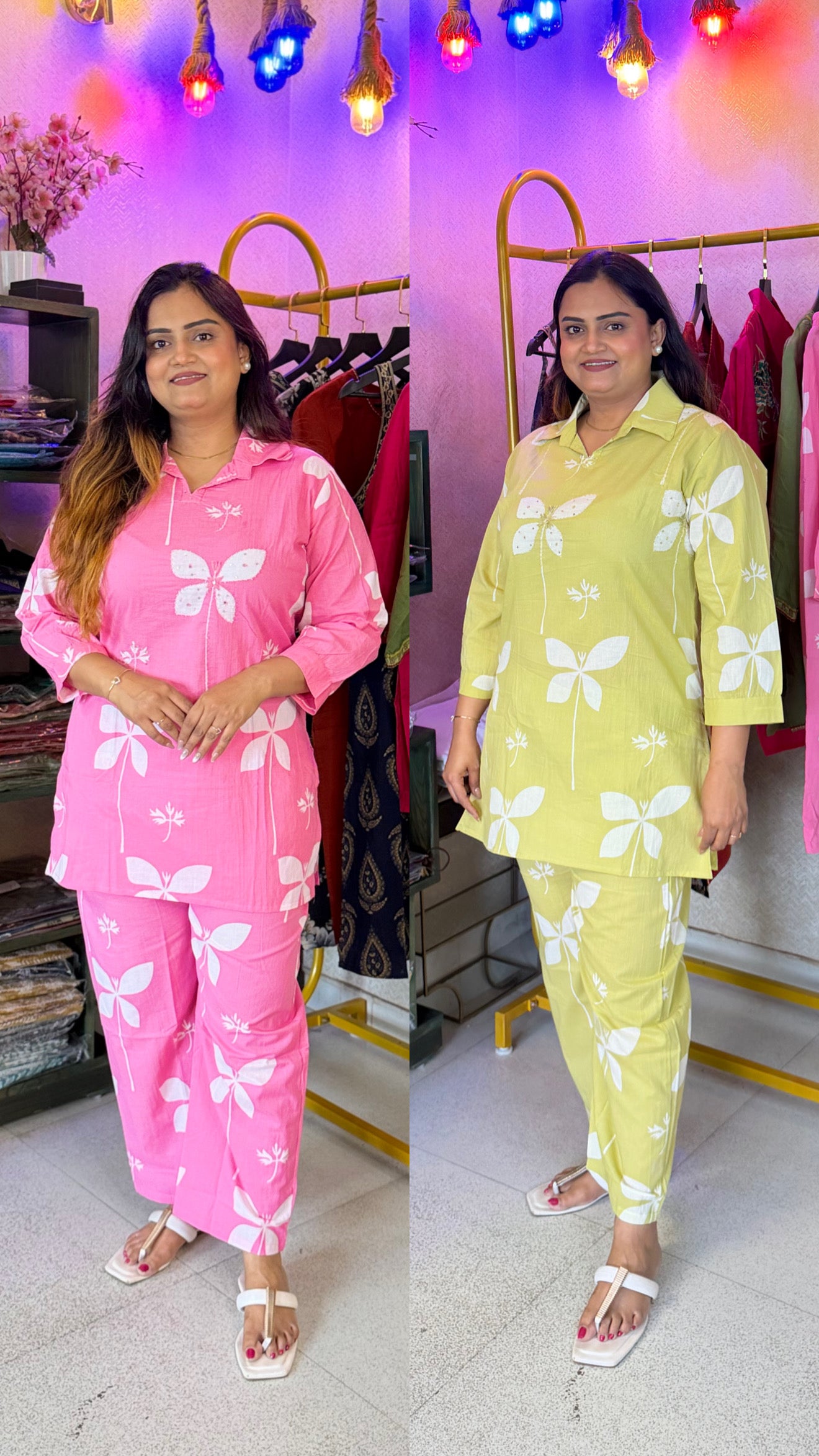 “Pankhuri” Floral 2-piece set