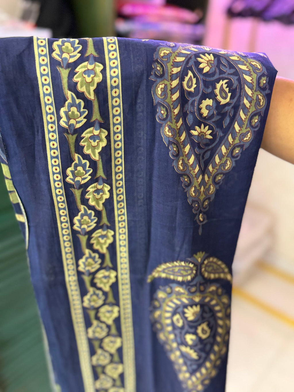 “Piya” 3-piece set with cotton dupatta