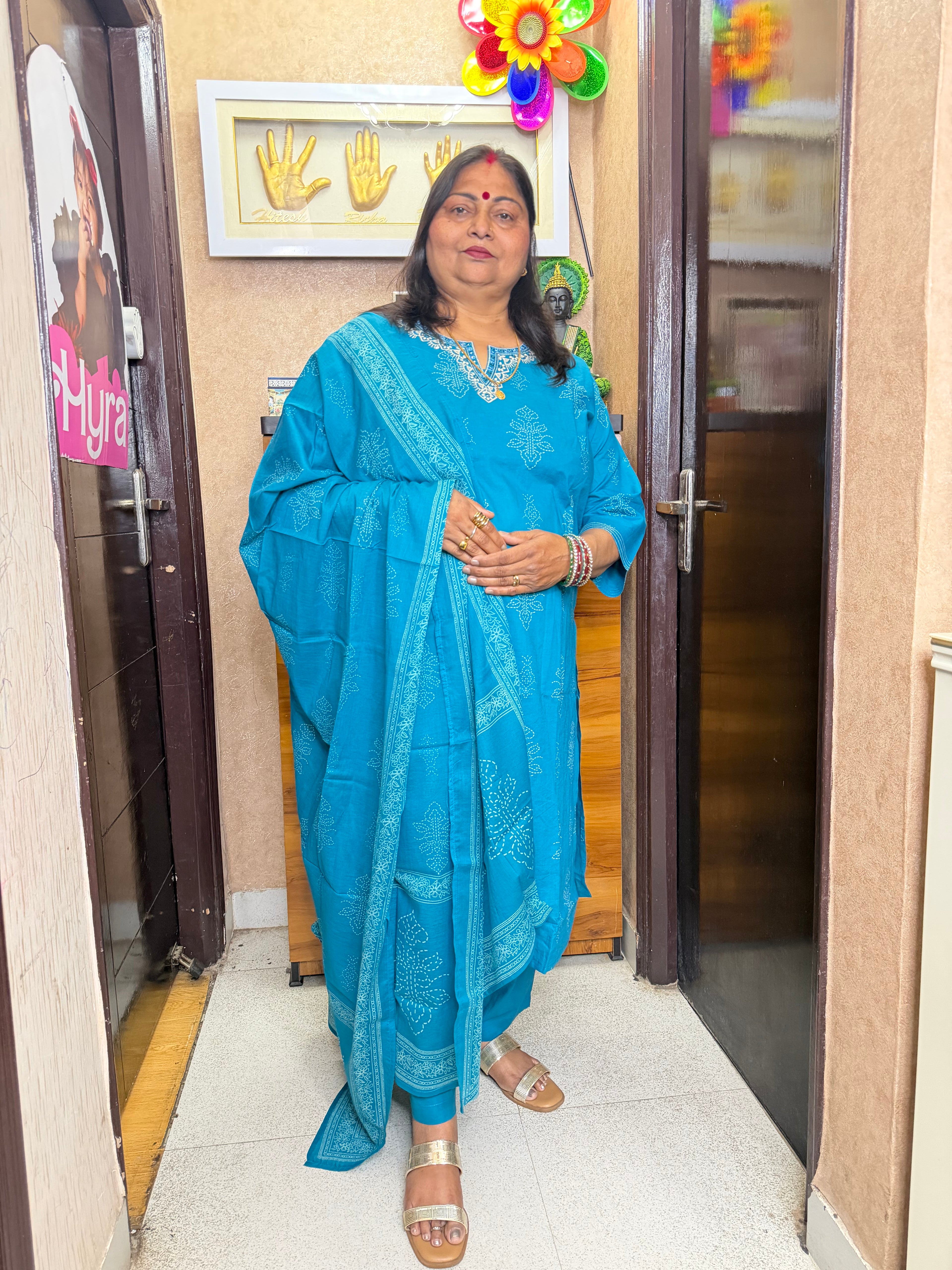 “Vani” 3-piece set with dupatta