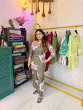 “Fanah” Green 2-piece set