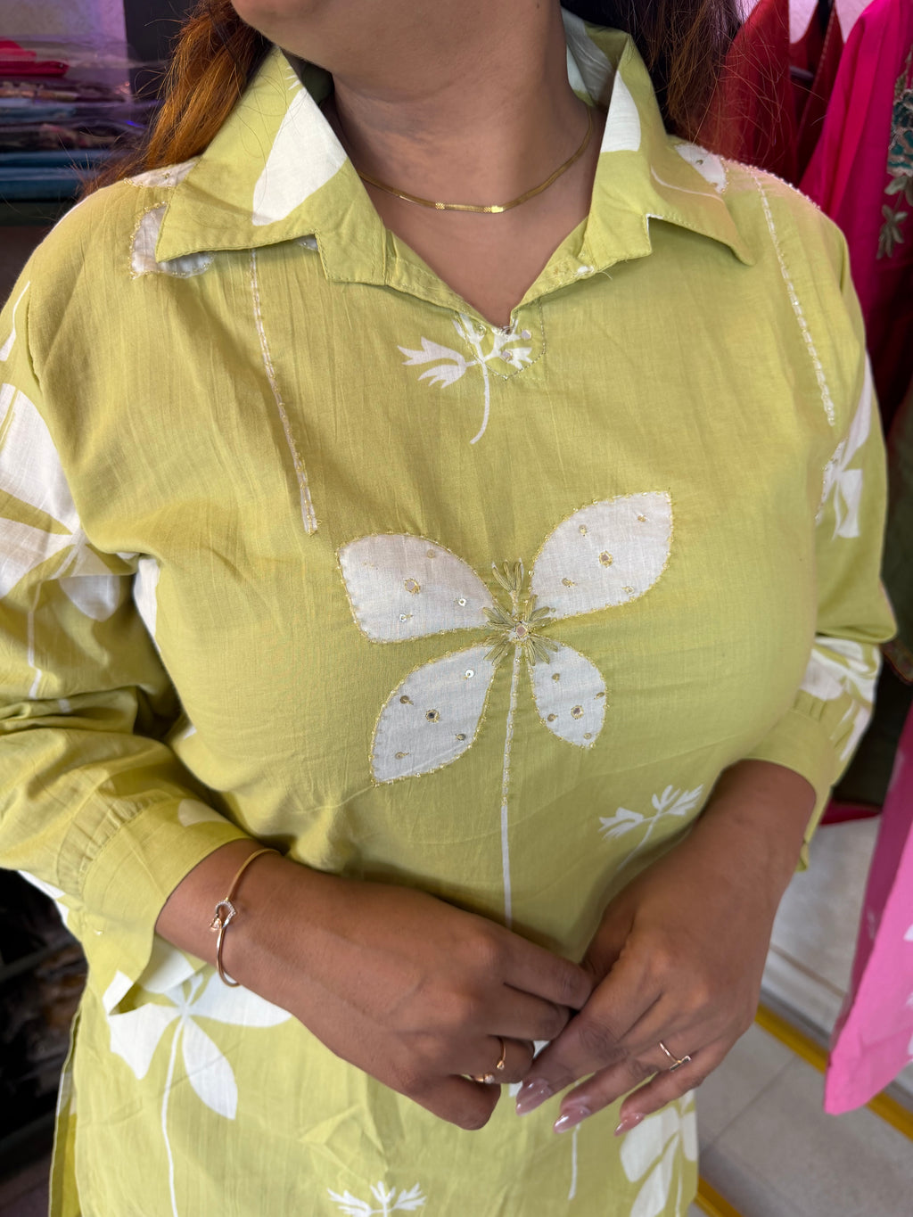 “Pankhuri” Floral 2-piece set