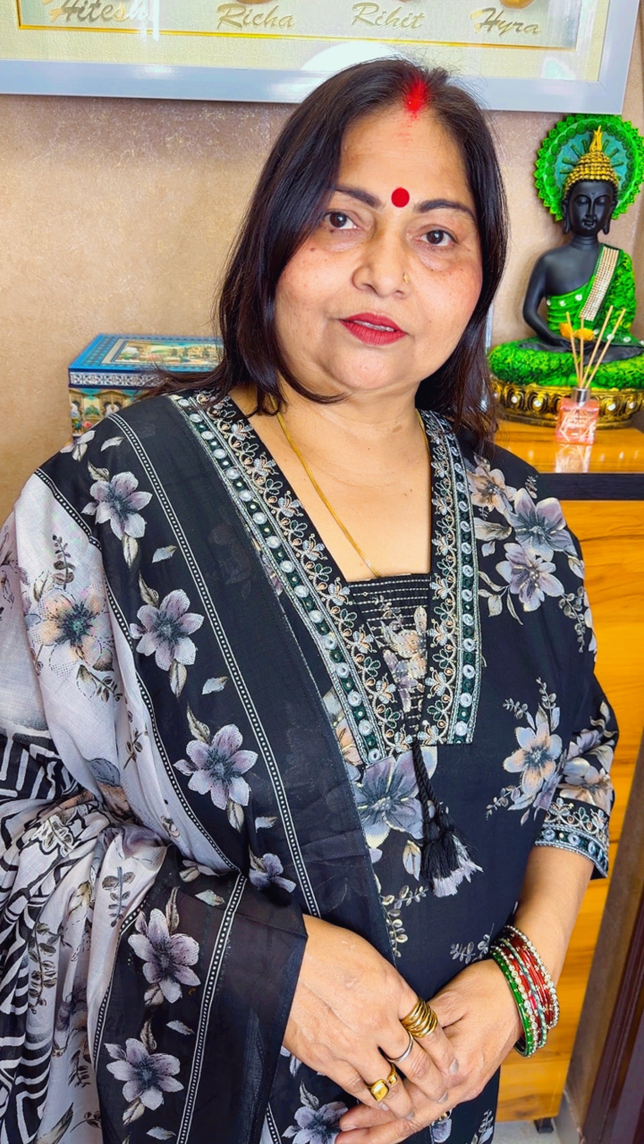 “Nanika” 3-piece set with dupatta