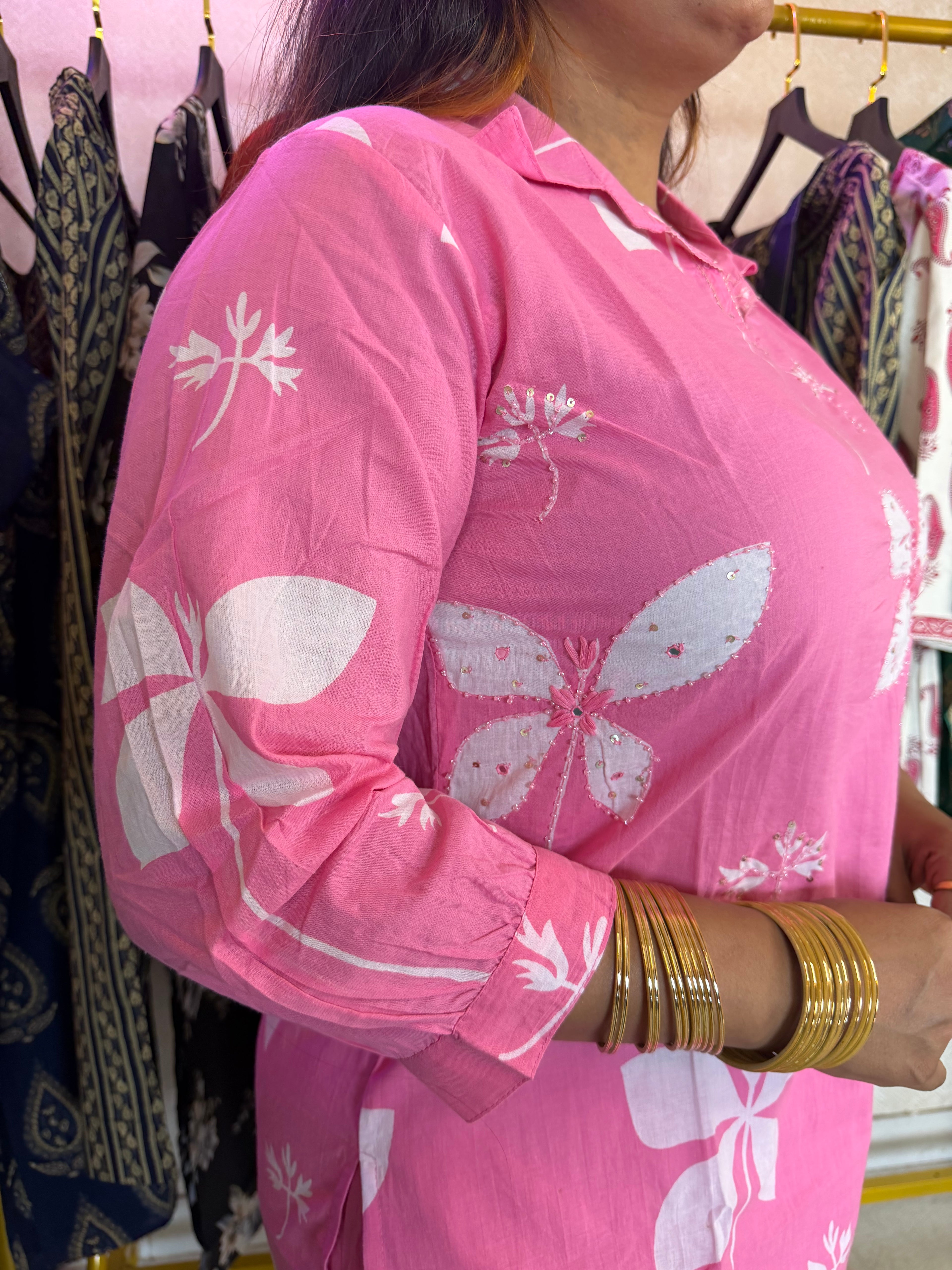 “Pankhuri” Floral 2-piece set