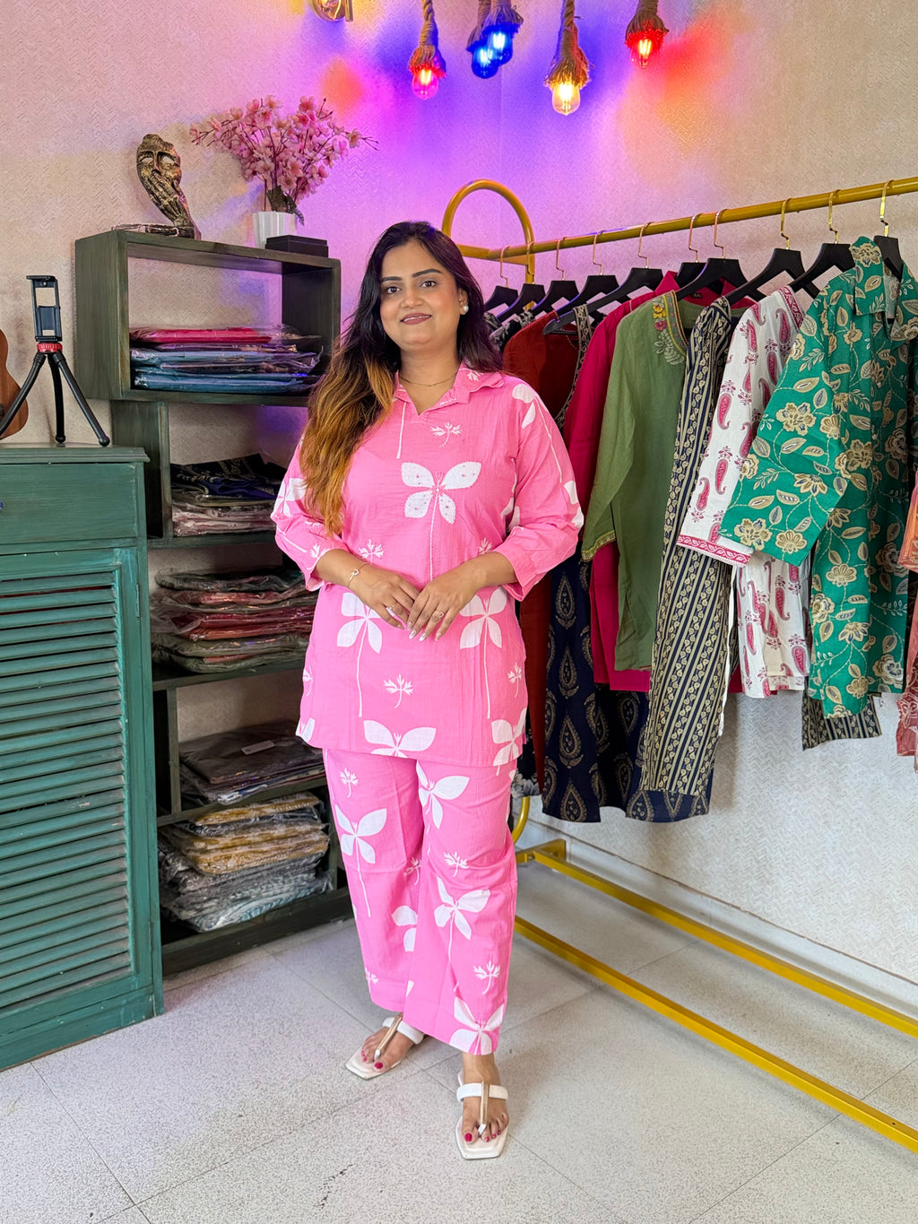 “Pankhuri” Floral 2-piece set